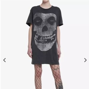 Misfits Fiend Skull Tshirt Dress
